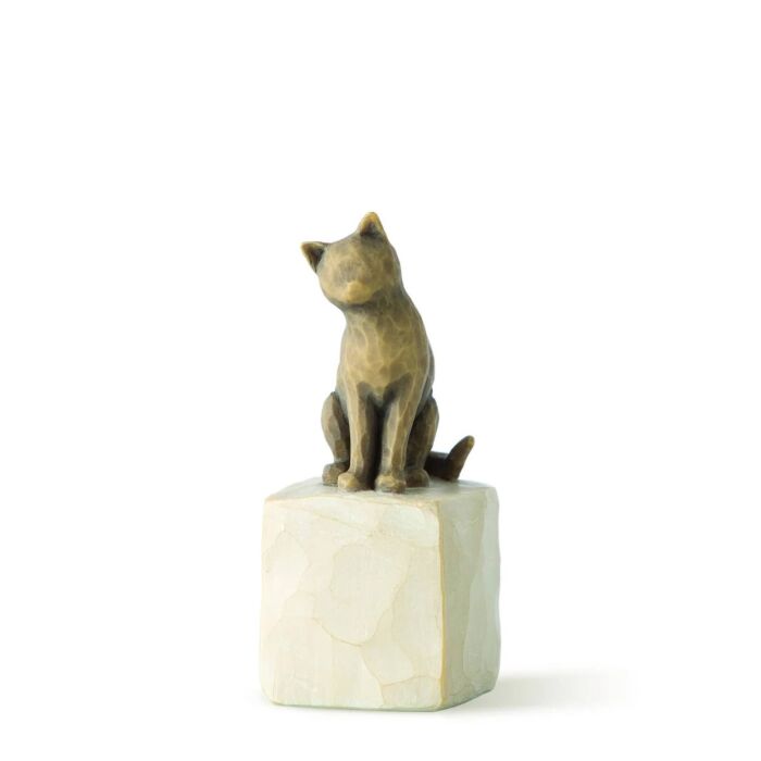 Willow Tree Love my Cat (dark) Figurine